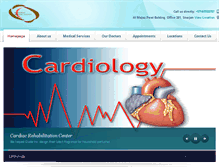 Tablet Screenshot of alsarrafmedicalcenter.com